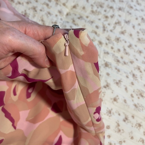 Floral Pink Women's Skirt - Picture 3 of 7